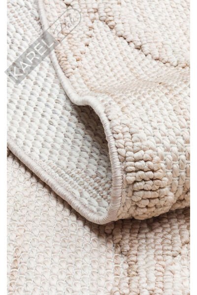 Cozy Czy 04 Beige Hav Toz Vermez Modern Örgü Dokuma Makine Halısı