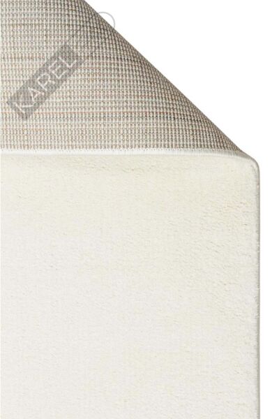 ZEN ZEN 01 WHITE Hav Toz Vermez Yumuşak Tuşeli Zarif Makine Halısı