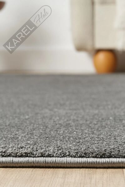 Seyran Halı Bali 4500 Antrasit Shaggy Pelus Hali