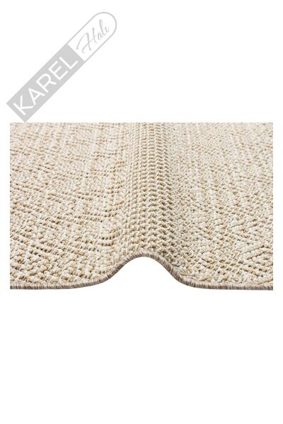SOHO SH 01 BEIGE Hav Toz Vermez Hasır Dokuma Modern Makine Halısı