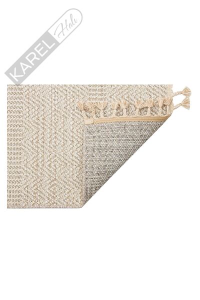 SOHO SH 01 BEIGE Hav Toz Vermez Hasır Dokuma Modern Makine Halısı