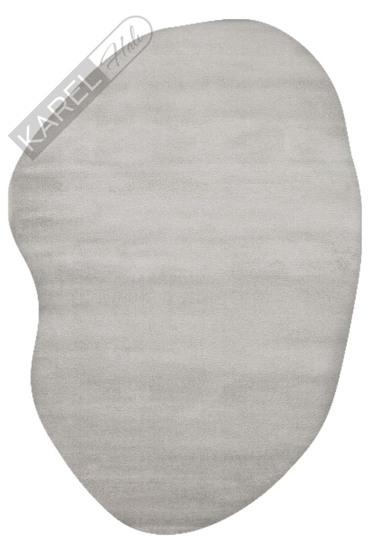 ZEN AMORF 02 GREY Hav Toz Vermez Yumuşak Tuşeli Zarif Makine Halısı