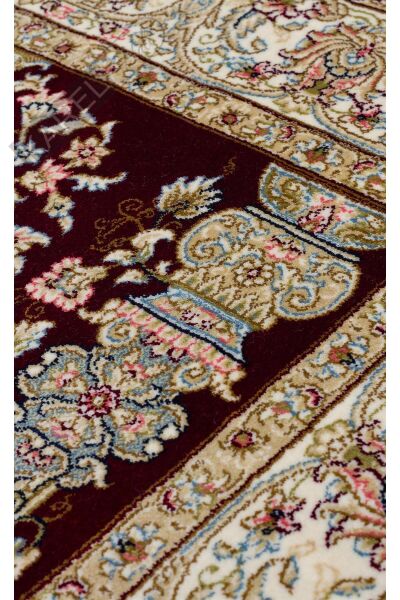 ISFAHAN SECCADE ISF SCD 01 RED Klasik Desenli Yüksek Kalite Sık Dokuma Seccade