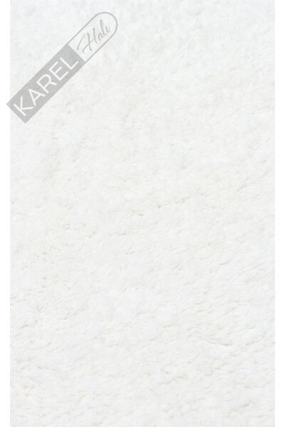 COTTON BOON CBN PLAIN WHITE Yıkanabilir Kaymaz Tabanlı Naturel Pamuk Bebek Halısı