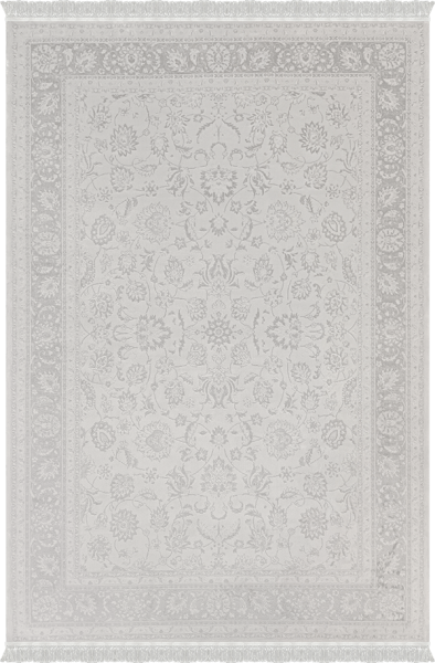 Woolen Halı Deluxe Koleksiyonu 6504 Gri Premium Viskon Halı