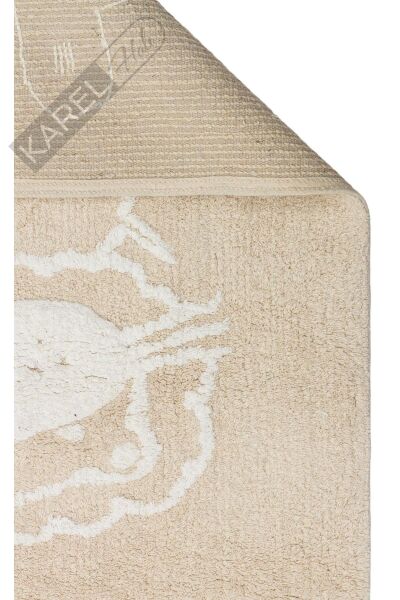 COTTON BOON XXW CBN 16 BEIGE XXW Yıkanabilir Kaymaz Tabanlı Naturel Pamuk Bebek Halısı