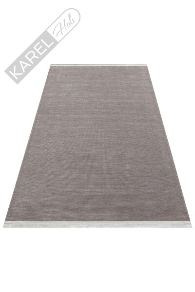 LIZA KILIM LIZ 01 GREY Hav Toz Vermez Kaymaz Tabanlı Yıkanabilir Düz Renk Kilim
