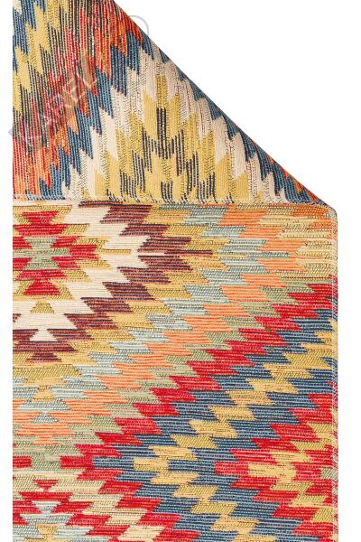 NOMAD NMD 07 TERRA Yıkanabilir, Çift Taraflı Kullanıma Uygun Yumuşak Tuşeli Otantik Kilim