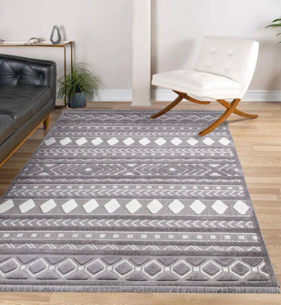 İpek Halı Almond Koleksiyonu 11412 Dekoratif İskandinav Halı