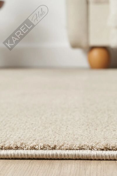 Seyran Halı Bali 4500 Bej Shaggy Pelus Hali