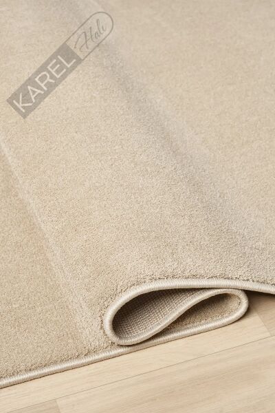 Seyran Halı Bali 4500 Bej Shaggy Pelus Hali