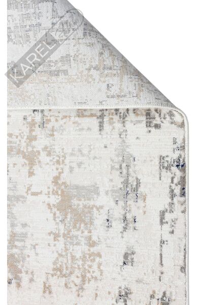 PADONA PDN 07 CREAM BEIGE  Extra Yumuşak Dokulu Sık Dokuma Modern Desenlere Sahip Şık Salon Halısı
