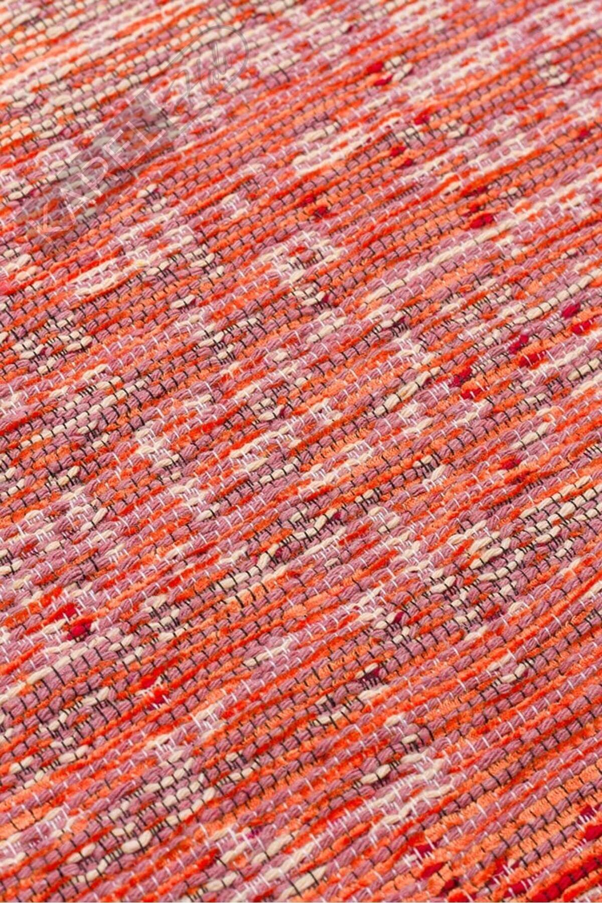 KUTNU KILIM KTN 01 TERRA PINK Modern Ombre Renk Geçişli Yıkanabilir Çift Taraflı Kilim