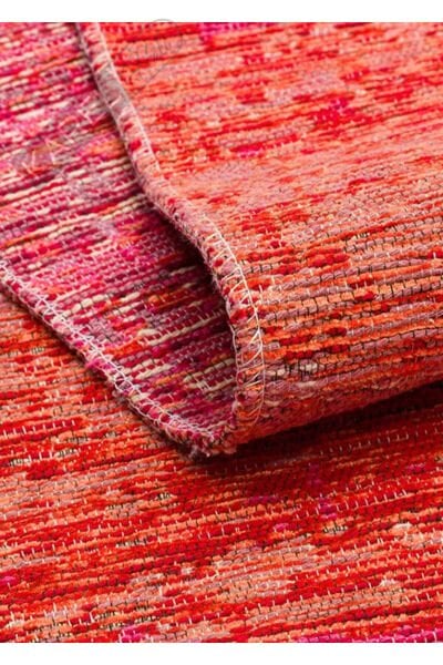 KUTNU KILIM KTN 01 TERRA PINK Modern Ombre Renk Geçişli Yıkanabilir Çift Taraflı Kilim