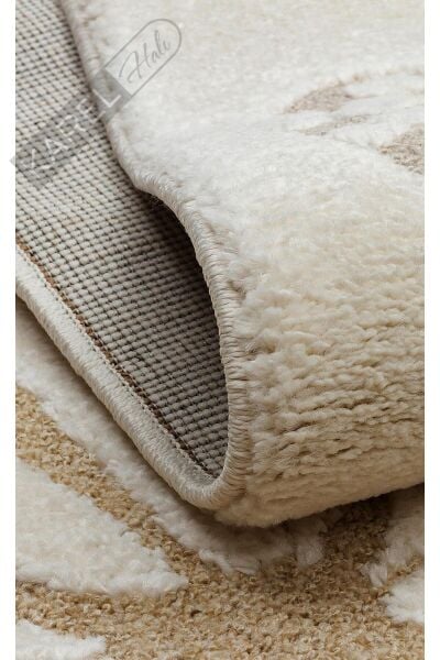 PICCOLO PCL 03 CREAM MULTY Pastel Renkli Hav ve Toz Vermeyen Çocuk Halısı