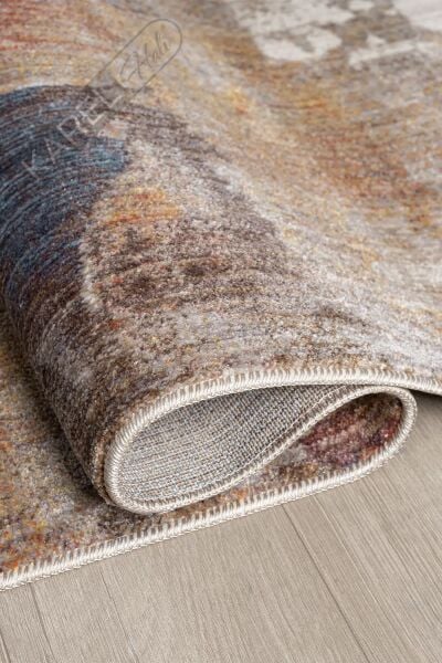 Seyran Halı Asır Koleksiyonu 116 Gri Polyester Vintage Halı