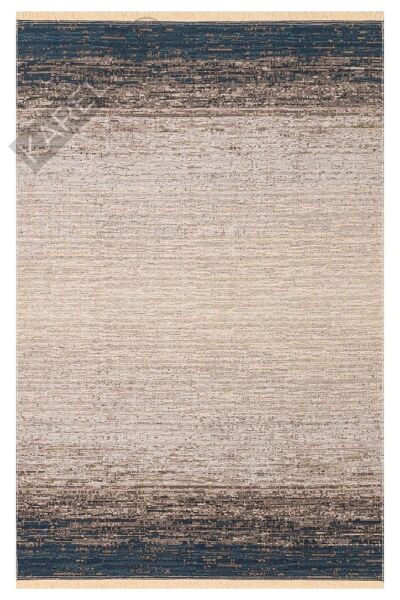 KUTNU KILIM KTN 01 MARINE BEIGE Modern Ombre Renk Geçişli Yıkanabilir Çift Taraflı Kilim