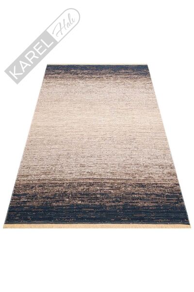 KUTNU KILIM KTN 01 MARINE BEIGE Modern Ombre Renk Geçişli Yıkanabilir Çift Taraflı Kilim