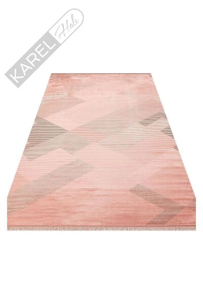 SATEEN DYED ST DYD 01 SOMON  Hav Toz Vermez Yıkanabilir Kaymaz İnce Dokuma Modern Halı