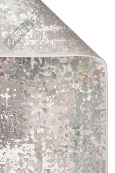 FRESCO FS 35 GREY BEIGE XW Yüksek Alçak Dokulu Özel Işıltılı Yüksek Kaliteli Sık Dokuma Modern Salo