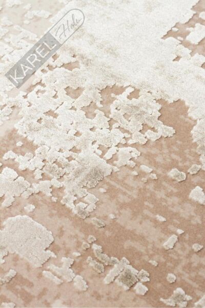 FRESCO FS 34 CREAM GOLD XW Yüksek Alçak Dokulu Özel Işıltılı Yüksek Kaliteli Sık Dokuma Modern Salo