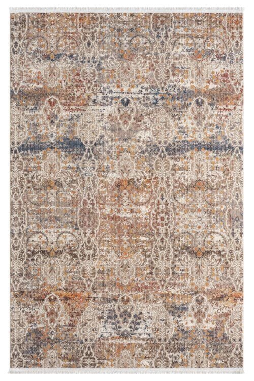 Seyran Halı Ahlat Koleksiyonu 250 Bej Polyester Vintage Halı
