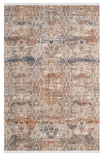 Seyran Halı Asır Koleksiyonu 250 Bej Polyester Vintage Halı