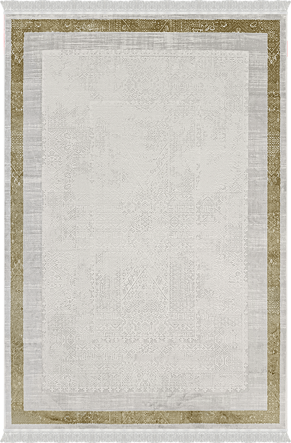 Woolen Halı Deluxe Koleksiyonu 6506 Gold Premium Viskon Halı