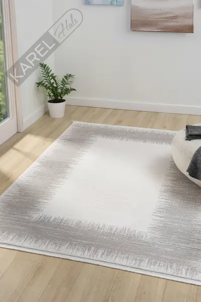 Seyran Halı Lima 0560 Gri Premium Akrilik Halı