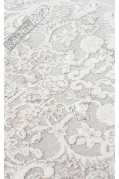 PASSAGE PLZ 04 CREAM VIZON Yumuşak Tuşeli Sık Dokuma Modern Halı