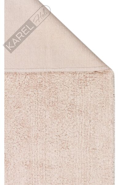 COTTON BOON CBN PLAIN BEIGE Yıkanabilir Kaymaz Tabanlı Naturel Pamuk Bebek Halısı