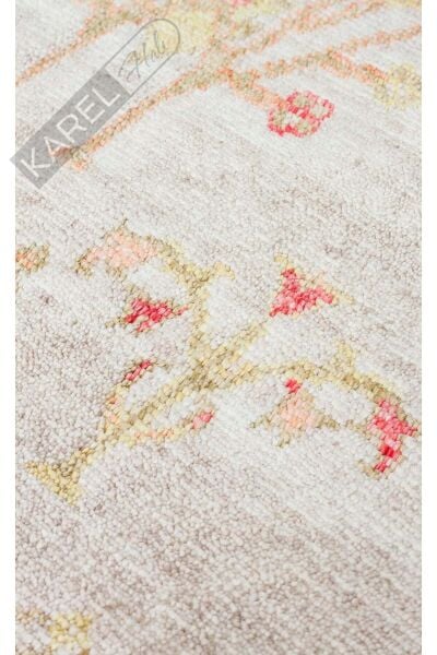 ZARA ZR 08 BEIGE AUTUMN Otantik Desenli Özel Hav Vermeyen ve Kolay Temizlenebilir Tensel Kullanılar