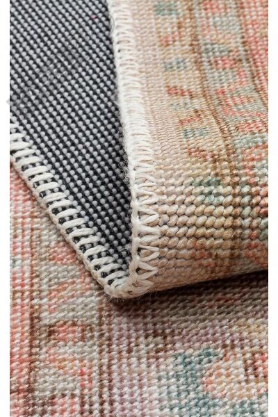 ELISTA ELS 105 CREAM  Vintage Desenlere Sahip Kaydırmaz Yıkanabilir Modern Halı