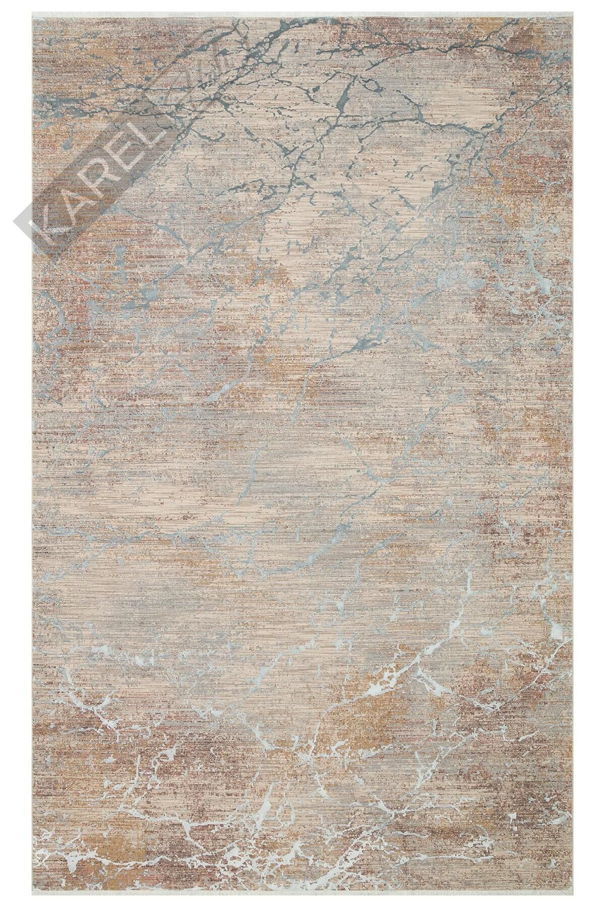LA PAZ LPZ 01 GREY Yüksek Alçak Dokulu Yüksek Kaliteli Sık Dokuma Modern Salon Halısı