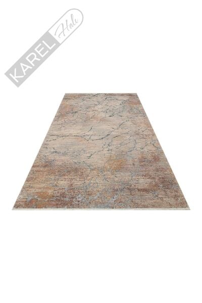 LA PAZ LPZ 01 GREY Yüksek Alçak Dokulu Yüksek Kaliteli Sık Dokuma Modern Salon Halısı