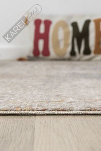 Seyran Halı Asır Koleksiyonu 252 Bej Polyester Vintage Halı