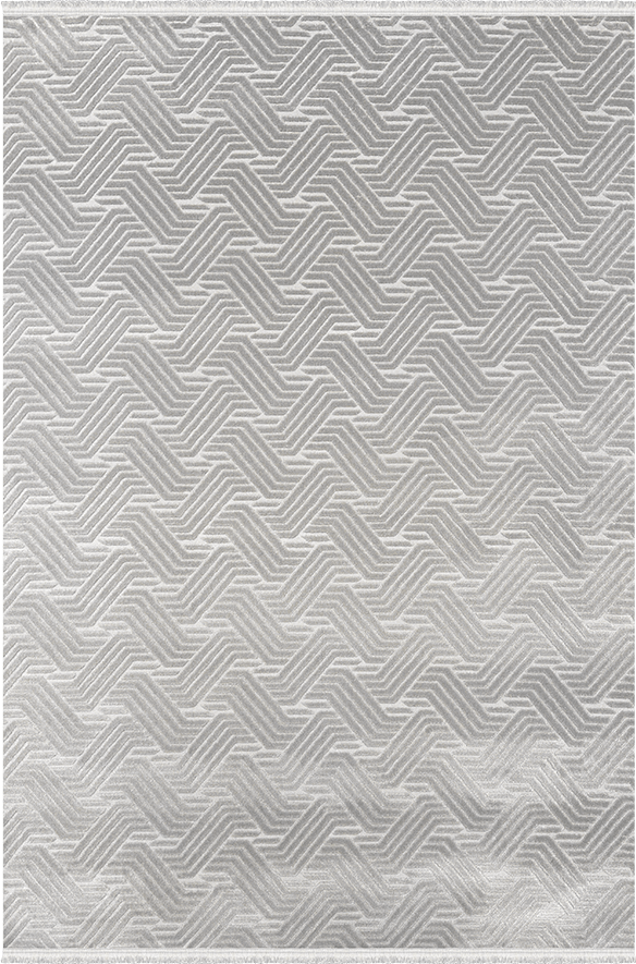 Woolen Halı New Bamboo Koleksiyonu 4957 Gri Akrilik Halı