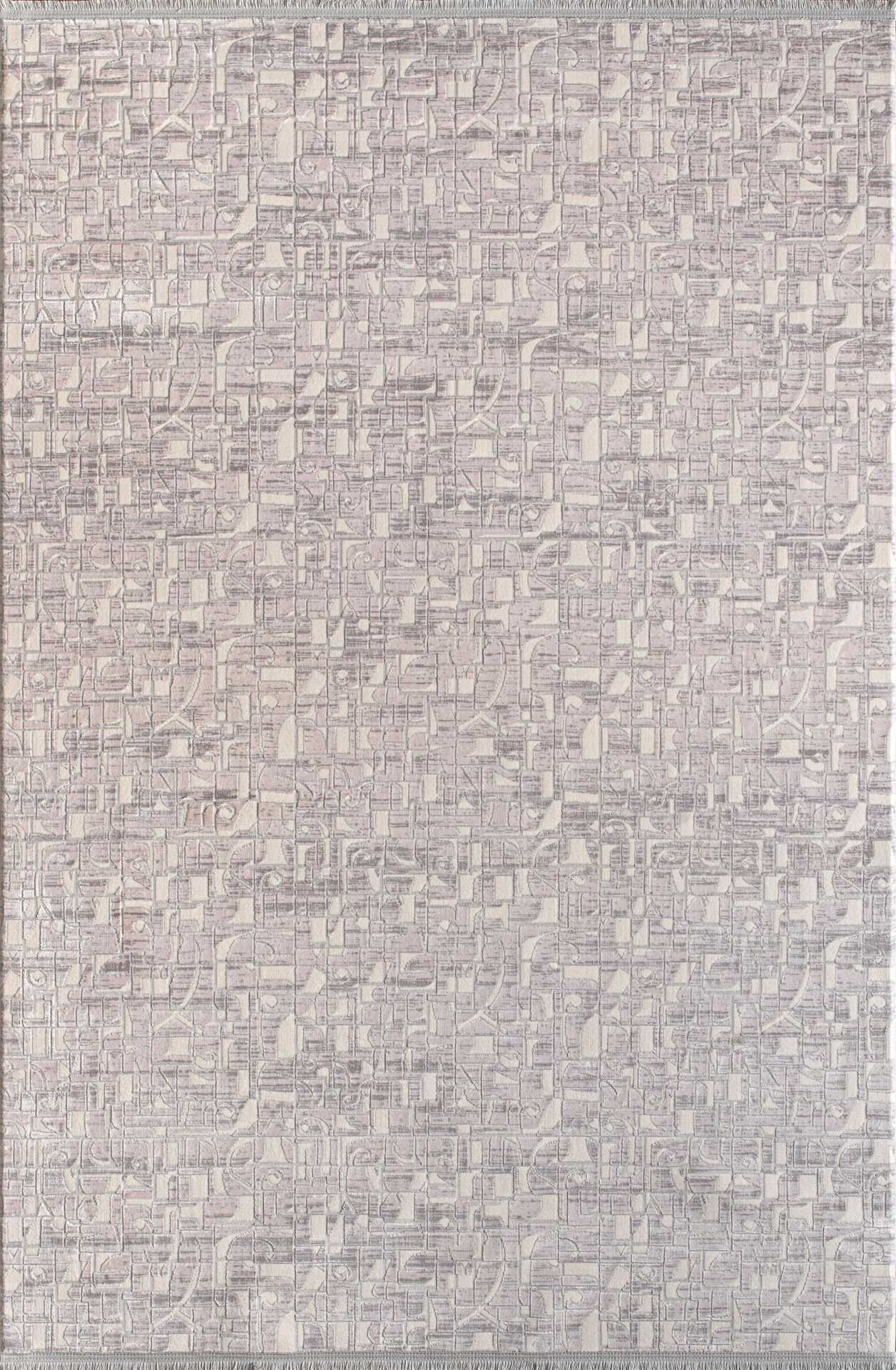 Artemis Halı Emma - 09767B - Krem Gri Akrilik Viskon Halı