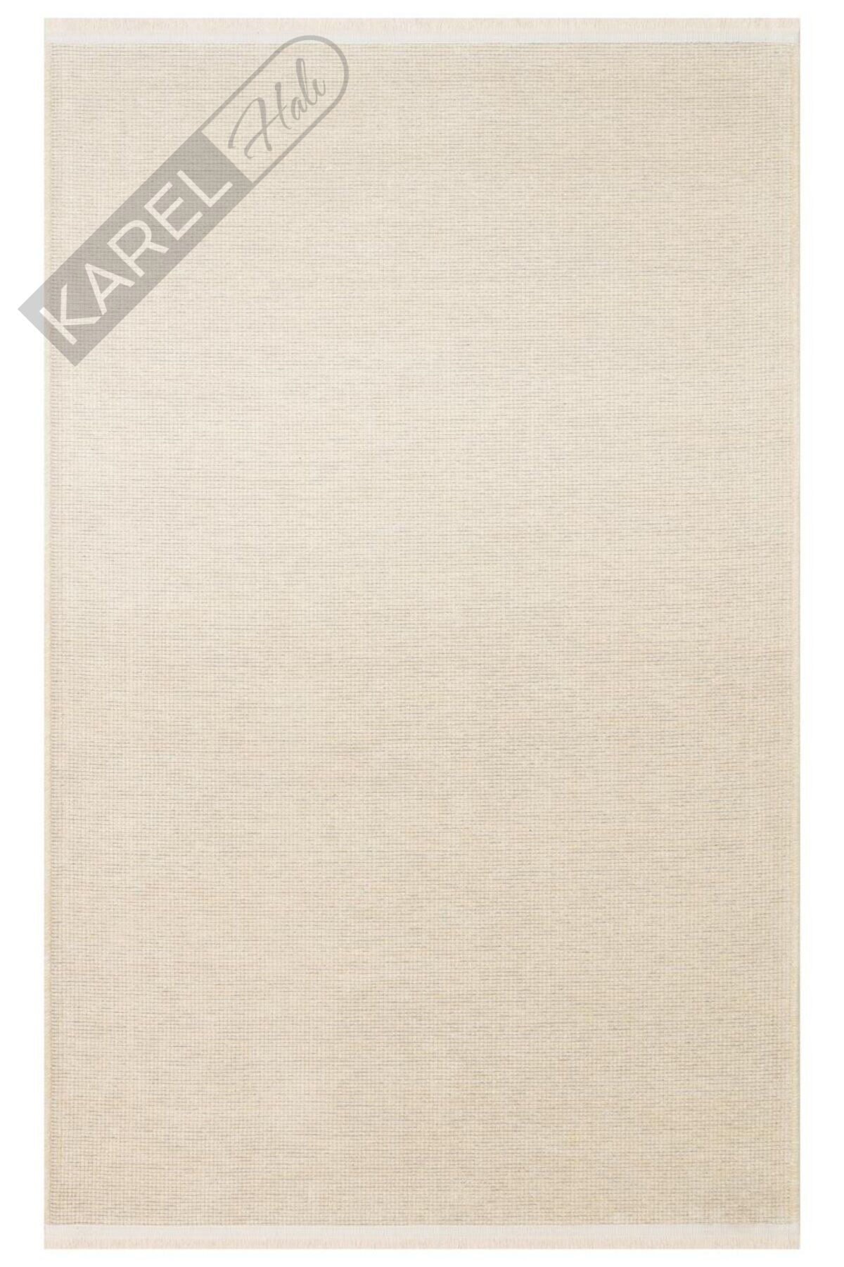 LIZA KILIM LIZ 01 BEIGE Hav Toz Vermez Kaymaz Tabanlı Yıkanabilir Düz Renk Kilim