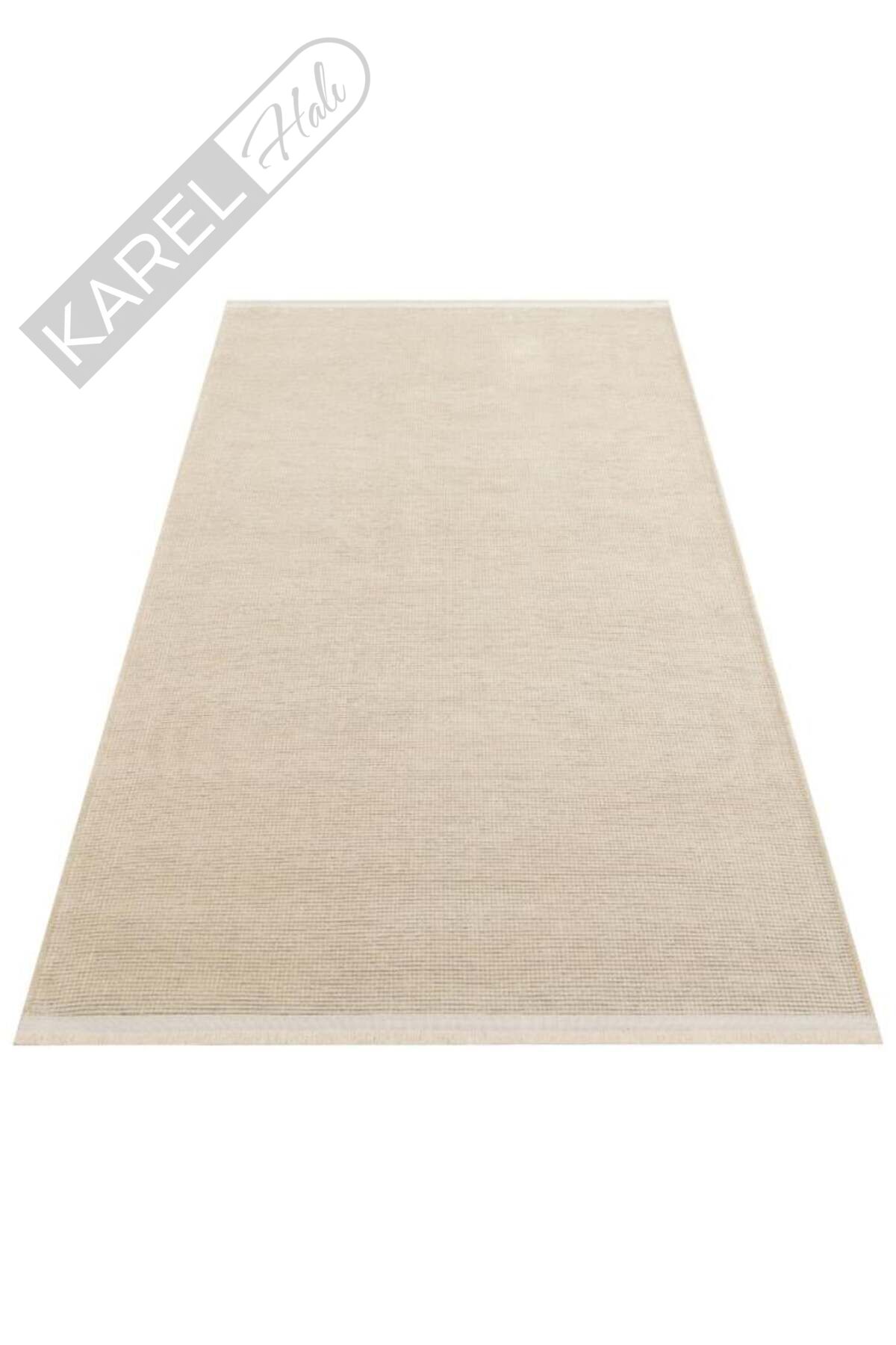 LIZA KILIM LIZ 01 BEIGE Hav Toz Vermez Kaymaz Tabanlı Yıkanabilir Düz Renk Kilim