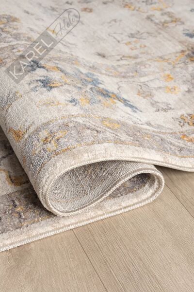 Seyran Halı Asır Koleksiyonu 253 Krem Polyester Vintage Halı