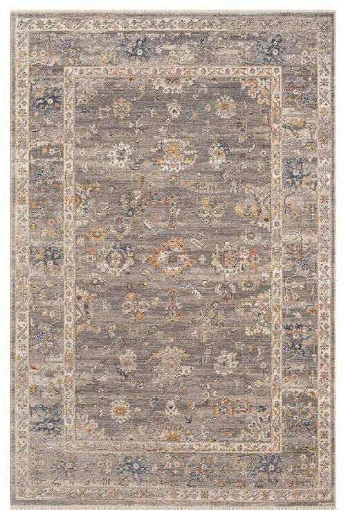 Seyran Halı Asır Koleksiyonu 254 Gri Polyester Vintage Halı