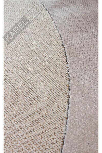 MERANO MRN 06 CREAM GOLD Geometrik Desenli Yüksek Kalite Sık Dokuma Salon Halısı