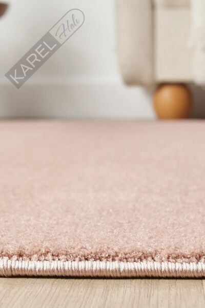 Seyran Halı Bali 4500 Pembe Shaggy Pelus Hali