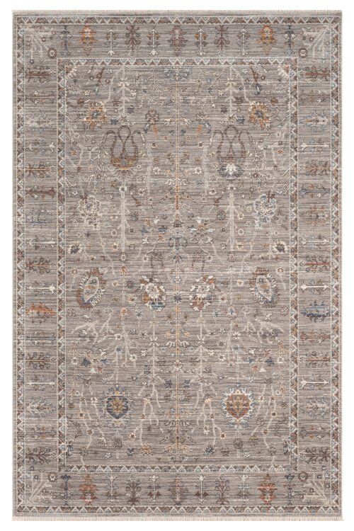 Seyran Halı Ahlat Koleksiyonu 255 Gri Polyester Vintage Halı