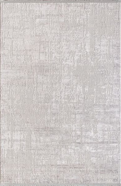 Artemis Halı Emma - 09765D - Krem Gri Akrilik Viskon Halı