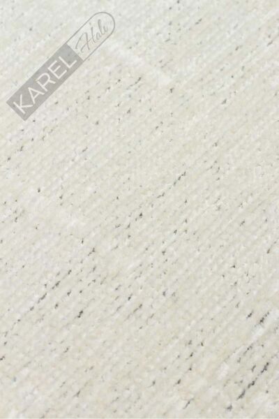 LIZA KILIM LIZ 02 WHITE Hav Toz Vermez Kaymaz Tabanlı Yıkanabilir Düz Renk Kilim