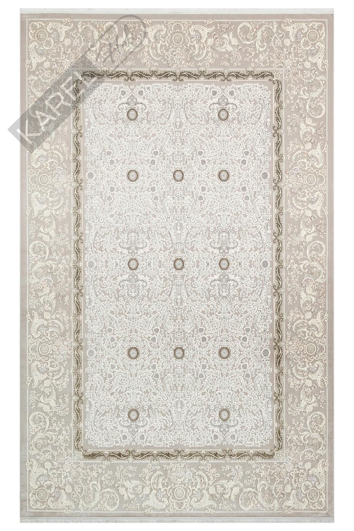 PASSAGE PLZ 04 CREAM VIZON Yumuşak Tuşeli Sık Dokuma Modern Halı