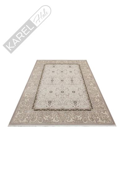 PASSAGE PLZ 04 CREAM VIZON Yumuşak Tuşeli Sık Dokuma Modern Halı