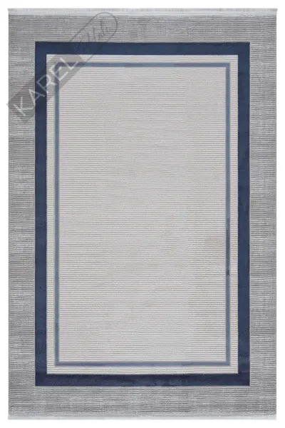 Seyran Halı Zen 7001 Mavi Akrilik Halı